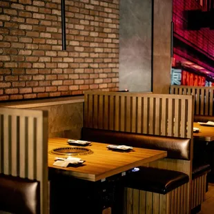 interior, sushi and sashimi