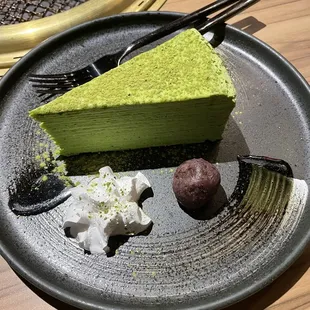Matcha Crepe Cake