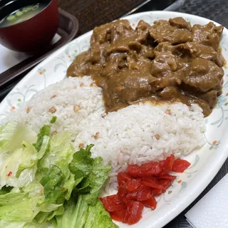 #2-2. Gyutan Curry with Large Rice