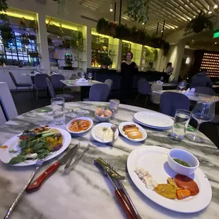 interior, oysters and mussels