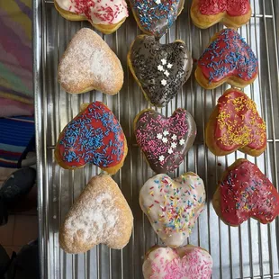 Good hard donut for Valentine's Day