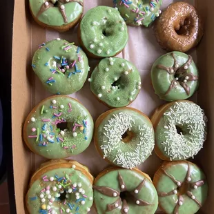 Nice Patrick's day donuts
