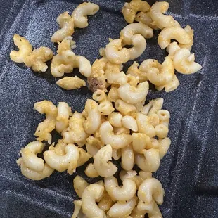 Baby's portion of mac n cheese