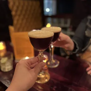 Espresso martinis