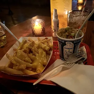 Fries and other items for sale too