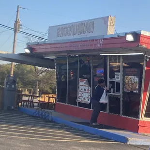 They have walk up or drive thru