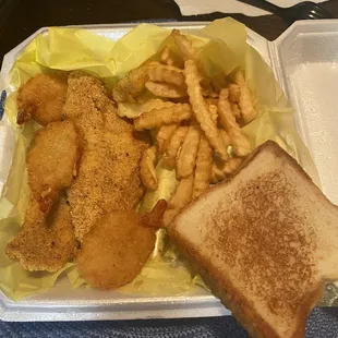 Fish &amp; Shrimp Basket.