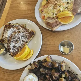 Jenna's favorite, French toast, Jeffrey's favorite