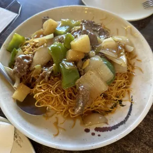 Satay Beef Fried Noodle