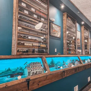 Model train display