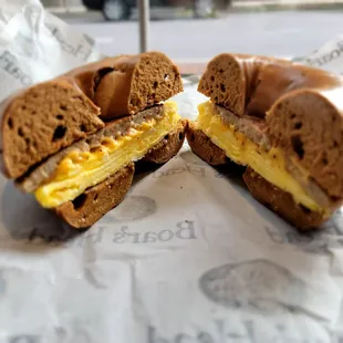 Inside the Sausage, Egg &amp; Cheese Bagel