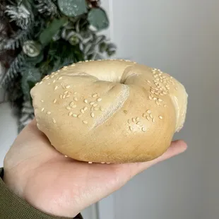 The fluffiest bagel ever!