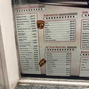 Updated menu 11/16/2024