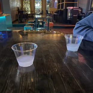 White Gummy Bear shots