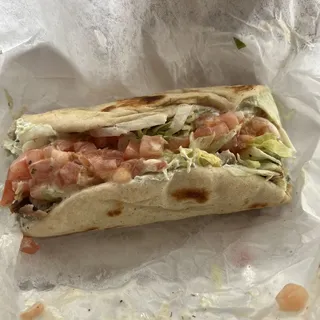 Gyro stuffed pita