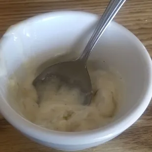 Free sample of clam chowder