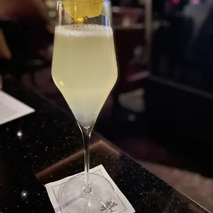 French 75 with Bombay