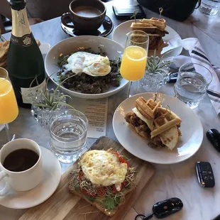 The City's best Sunday Brunch hands down. Everything is a must try, don't forget the Mimosas!!