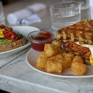 Waffle Chicken Eggwich *Beef Tallow Fried*