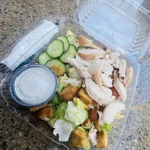 Rotisserie chicken salad