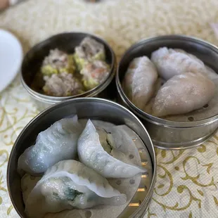 Shumai, Chive and Shrimp Dumplings