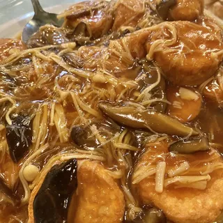50. Mushroom with Japanese Tofu