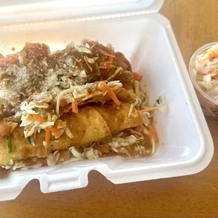 Honduran Tacos!!! Sooooo delishhhh