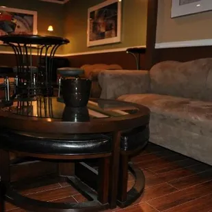 VIP area on dancefloor