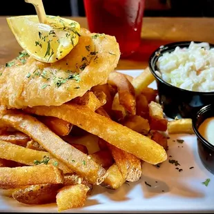 Fish &amp; Chips (half)