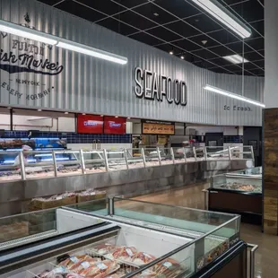 the inside of the store