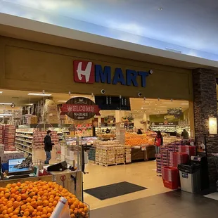 the inside of a grocery store