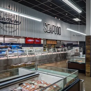 the inside of a grocery store