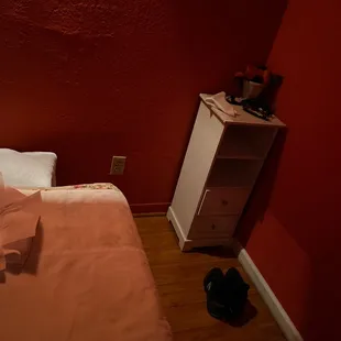 Nice area to put your belongings:)