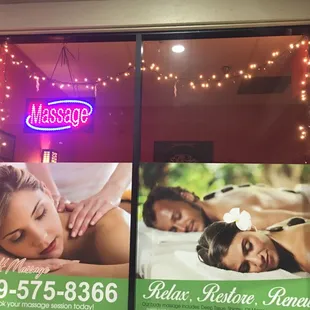 We perform Swedish massage,  deep tissue,  Chinese acupoint, including hot stone,