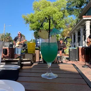 Music and cocktail