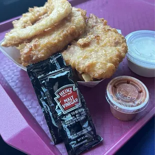 London Special with an add on shrimp!