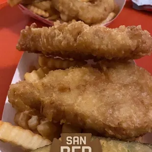 They are rare but they have the best fish and chips