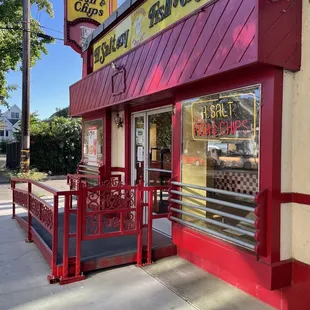 Front entrance