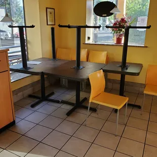 No in person dinning