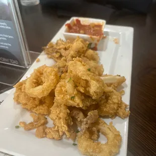 Fried calamari