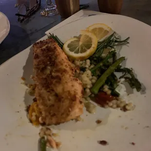 a plate of food