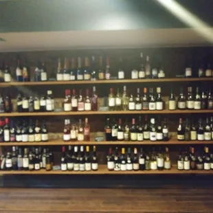 Wine selection