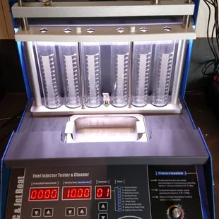 Fuel Injection cleaner system.