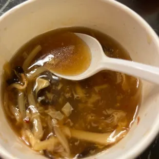 Hot and sour soup