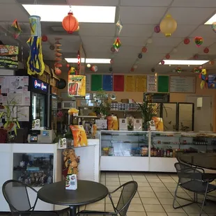 View from the front door