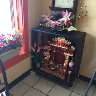 Strange Buddha worship center