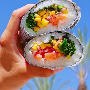 sushi and sashimi, food