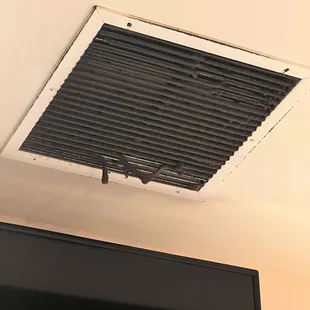 HVAC return vent in serious need of cleaning