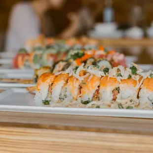 food, sushi, sushi and sashimi, sashimi