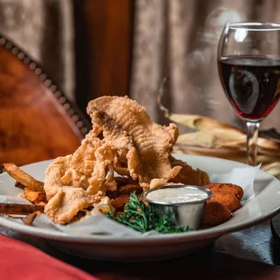 fish, seafood, food, fish and chips